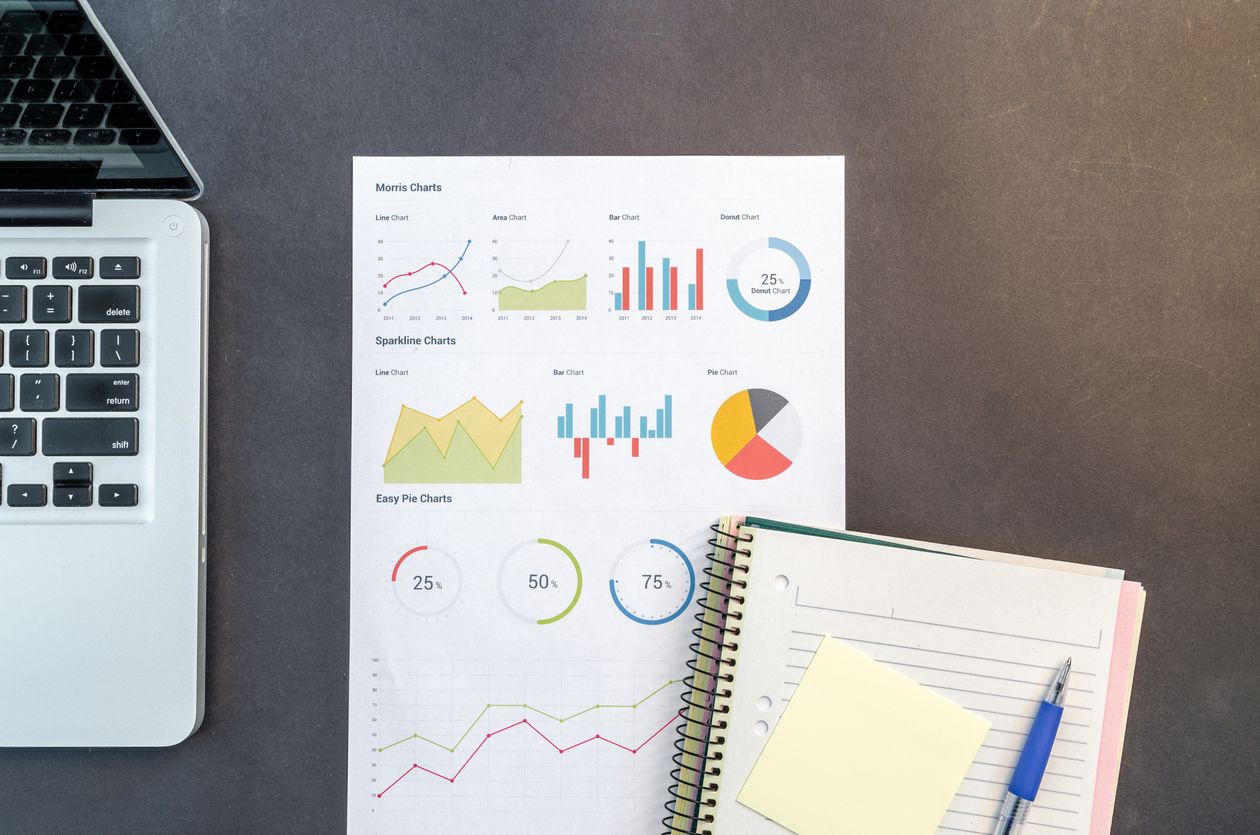 Data charts and notes for evidence generation and publication support